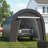 All Weather Domed Carport With 4 Cloth Bags-122951964
