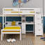 Lit superposé simple avec tiroirs Jaunita Kids-737829073