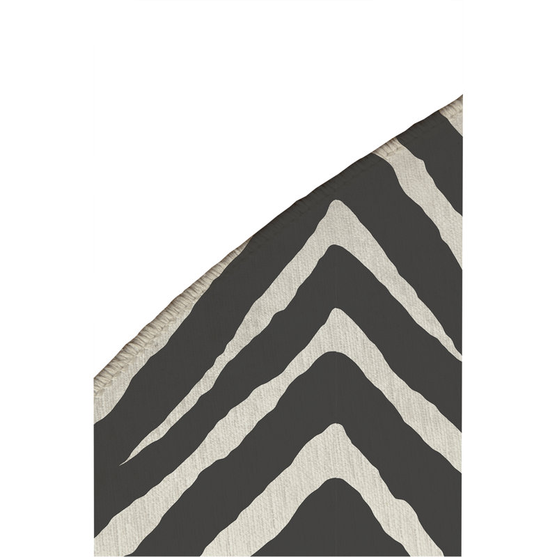 Tapis de jeu Zebra, Ivoire/gris anthracite