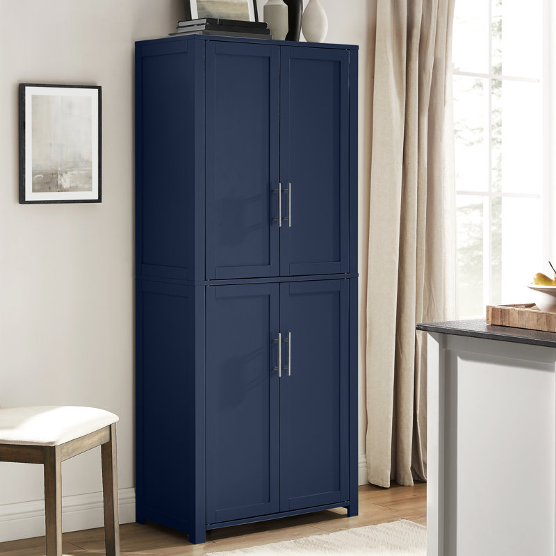 Allura 67'' Kitchen Pantry, Blue