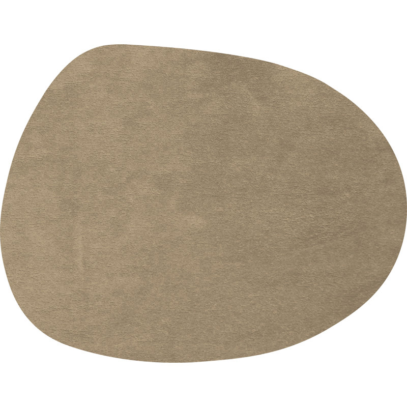 Bernise Vinyl Machine Printed 90cm X 115cm Area Rug