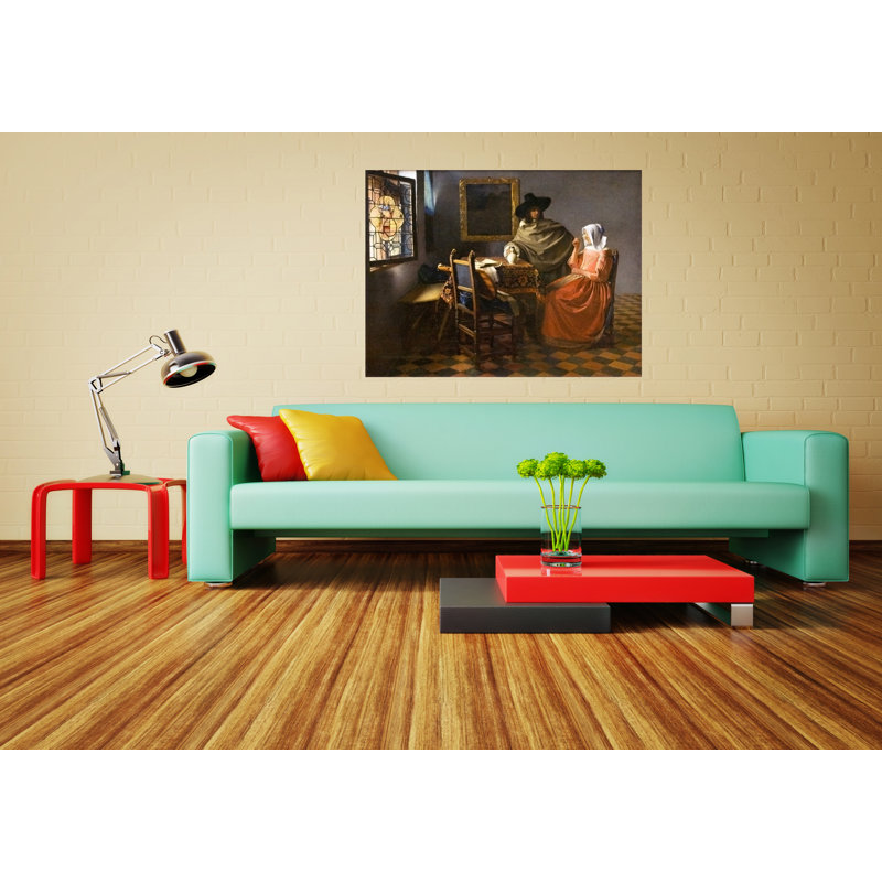 Johannes Vermeer - Wrapped Canvas Print, 77cm H x 101cm W