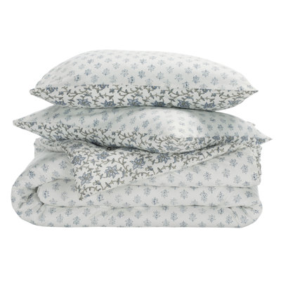 Floral Reversible Comforter Set