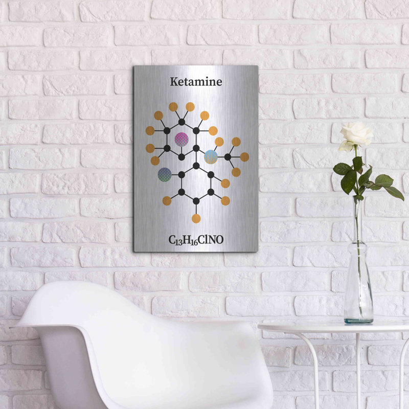 «Ketamine Molecule» par Maxim, H 24 po x l 16 po