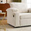 Chaise d'appoint rembourrée avec repose-pieds-474802804
