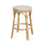 Tobias Outdoor Rattan and Metal Counter Stool-1603727897