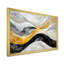 «Black Grey Paint Drift Mosaic Kinetic Art I», art cinétique mural pour le salon-594526850-767758306-767758315
