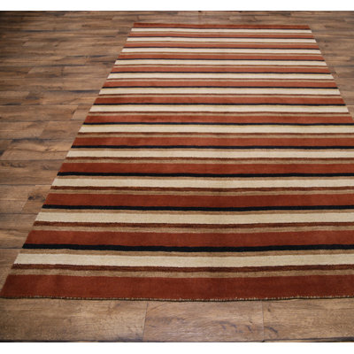 Lavdimir One-of-a-Kind 6'4" X 9'9" New Age Wool Area Rug in