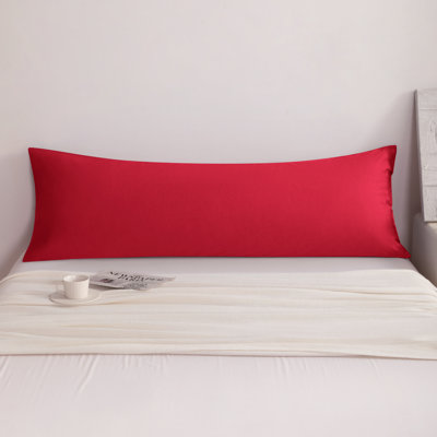 100% Cotton Soft Breathable Body Pillowcase, Envelope Closure Body Pillow Cover, 20 x 54 Inches, 1 Pack