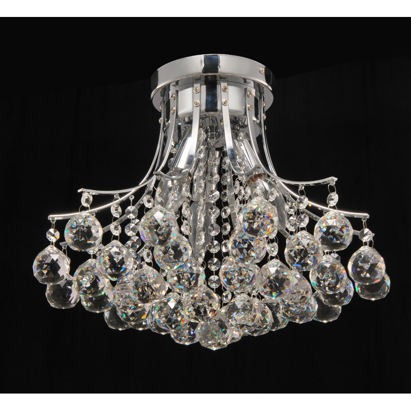Saldana 3 - Light Crystal Chandelier