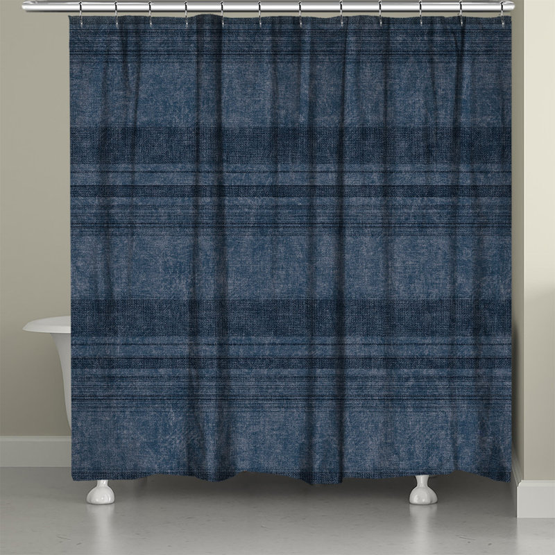 Rideau de douche Big Sky, Gris anthracite