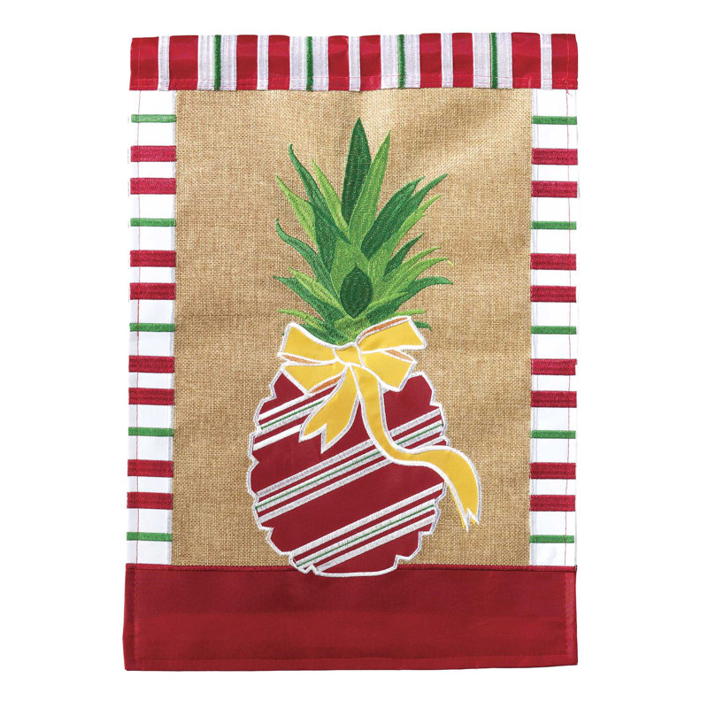 Drapeau de jardin en polyester 18 po x 13 po Browdy