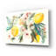 «Citrus Summer 1 V2» par Kristy, art mural en verre acrylique-232616384