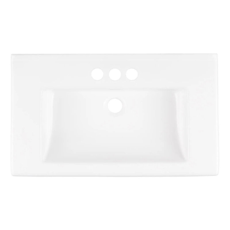 24" Fircrest Single Bathroom Vanity with Integral Sink, Charcoal