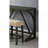 Modern Brown Dining Table W USB 3X Stools Biscuit-Tufted Seat Cushion Beige 3Pc Dining Table Set