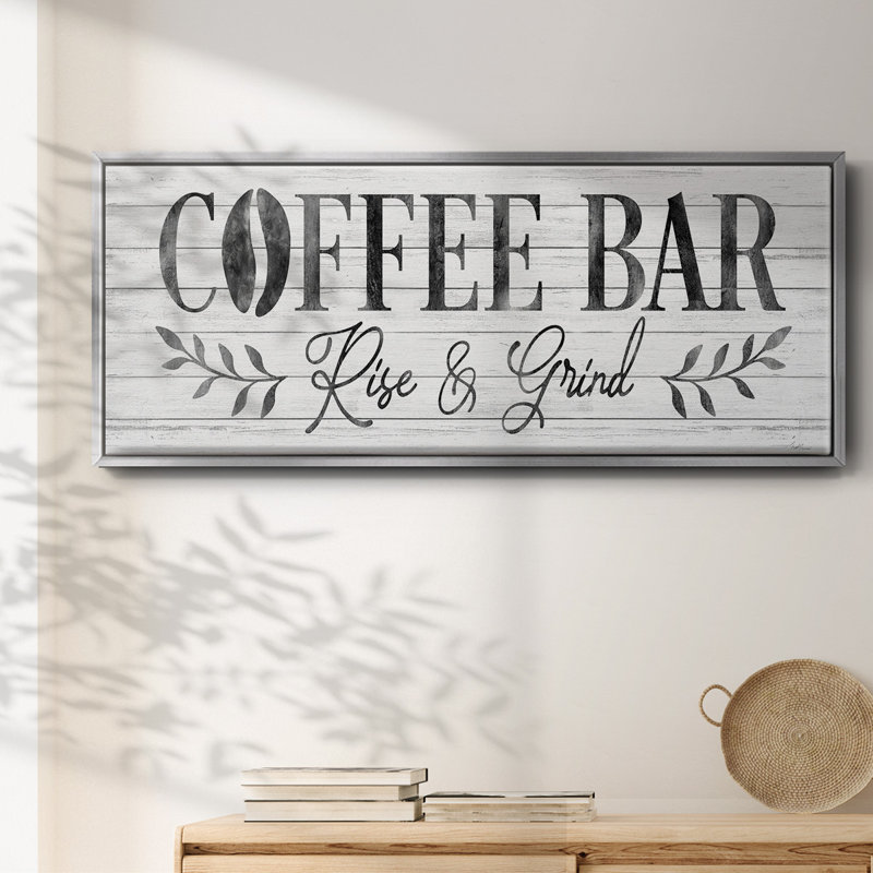 Coffee Bar - toile encadrée