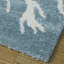 Tapis bleu / blanc Boca-974864681