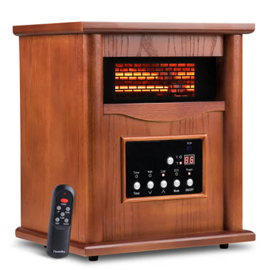 KONWIN 1500 Watt Watt 5120 BTU BTU Electric High Efficiency Cabinet Space  Heater with Adjustable Thermostat | Wayfair