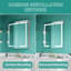 Armoire à pharmacie en miroir l 36 po Anferny-2048976922