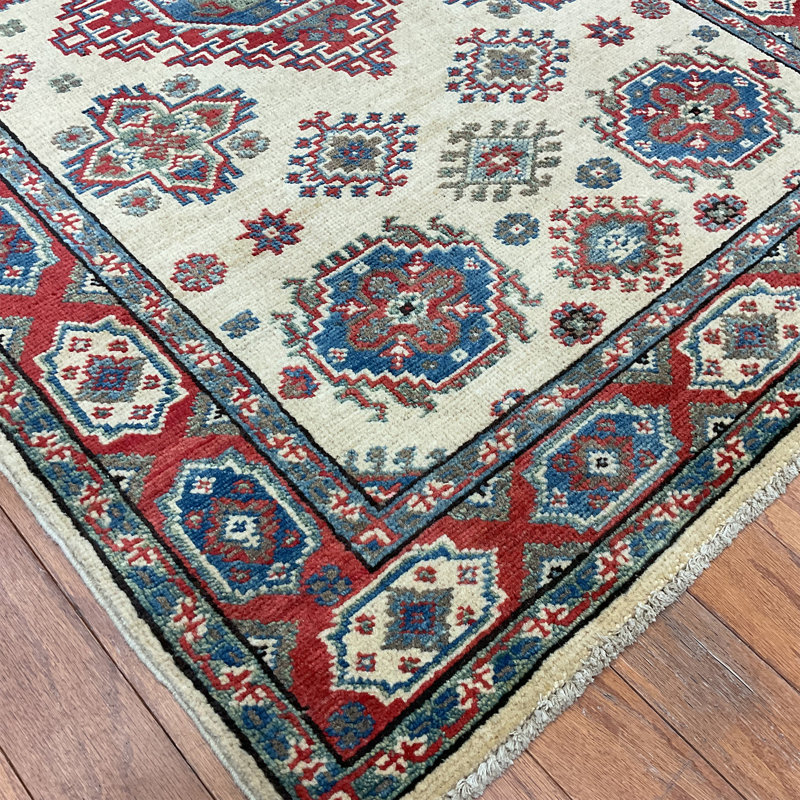  Tapis en laine fait à la main Kazak