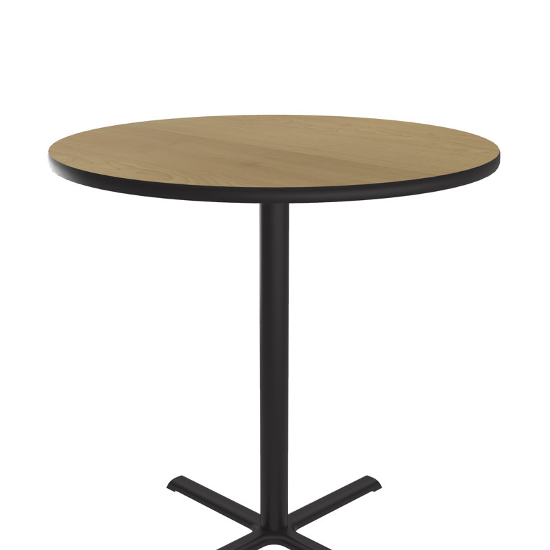 48'' L Round Breakroom Table, 42"H x 48"W x 48"D