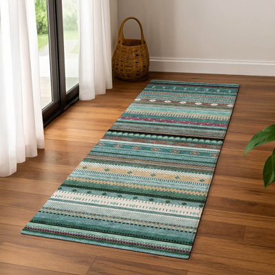 Premium Machine Washable Mayfield  Striped Rug