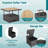 5 - Person Patio Conversation Set with Cushions