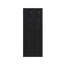 Porte intérieure à panneau noir 32 "x 80" à 6 panneaux, pour porte de garde-robe de chambre à coucher avec garde-robe de garde-robe, porte de grange sans shaker
