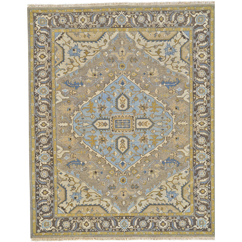 Wool Oriental Indoor Rug, Rectangle 2' x 3'