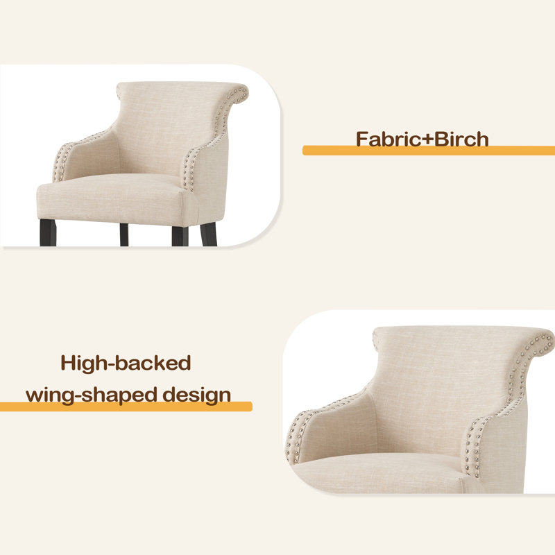 Chaise avec accoudoirs