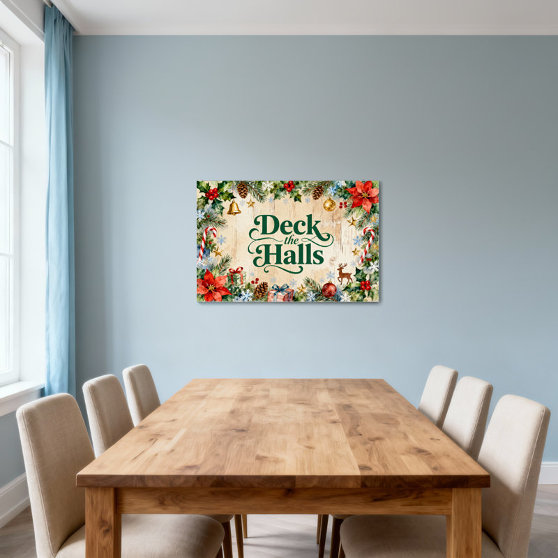 Motif de Noël de Noël, H 12 po x l 18 po