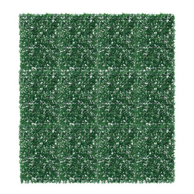 12Pcs Artificial Leaf Hedge Mat Panel