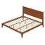 Lit plateforme en bois de bambou-477631907