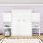 Queen Murphy Bed with Desk and Cabinets-559281905