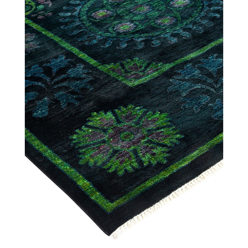 Yessi One-of-a-Kind 9' 1" X 10' 10" Hand Knotted Area Rug