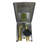 Burnaby Manufacturing Stainless Steel Gas Plug, 1/2-Inch Bottom Inlet, 3/8-Inch Quick Disconnect