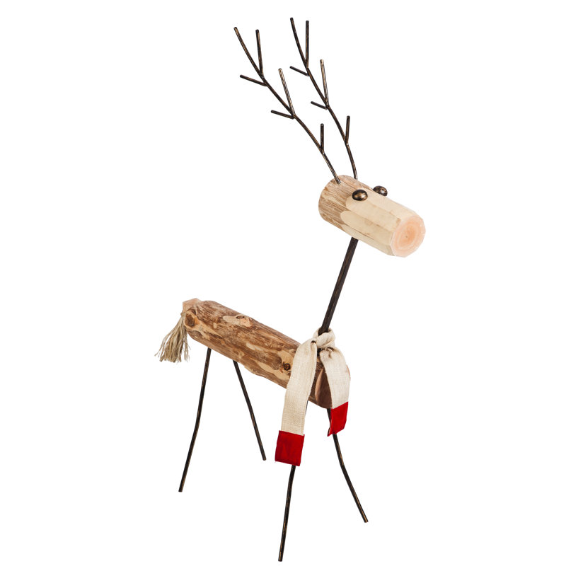 Figurine de pelouse renne