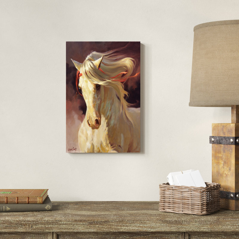 " Blanco " Painting Print, 18" H x 12" W x 1.25" D