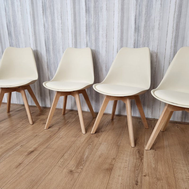 Jeri 48cm H Upholstered Accent in Cream