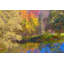 « automne on the pond » par don schwartz, reproduction d’art sur toile tendue-15924043