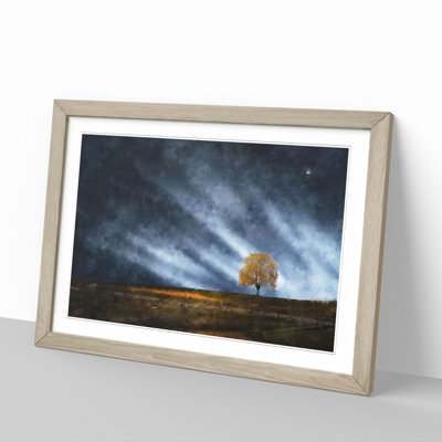Tree at Dusk Vol.1 - Picture Frame Graphic Art