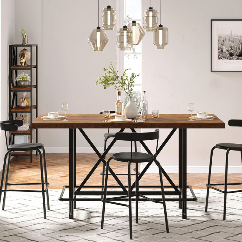 Table de salle à manger à hauteur de comptoir