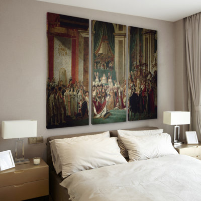 " The Consecration Of The Emperor Napoleon " 3 - Pieces