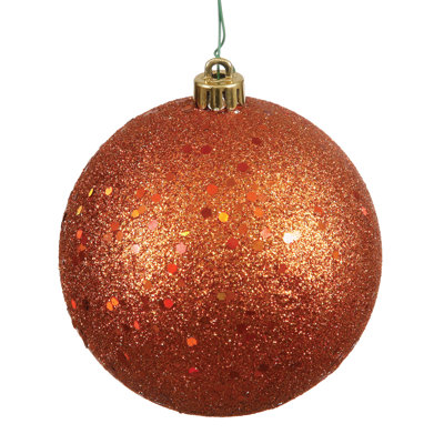 4" Holiday Décor Ball Ornament