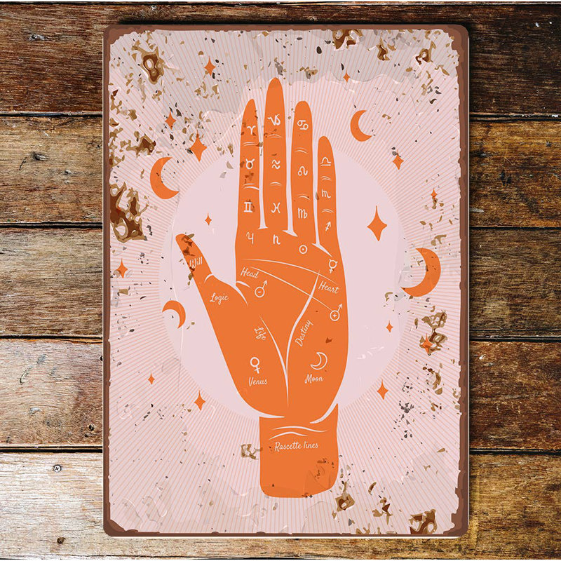 Wall Decor on Metal, 60cm H x 40cm W