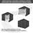 CROWN SHADES 10X10 Comercial Instant Canopy Pop Up Tent with Center Lock (10x10 with 4 Sidewalls)-108466742