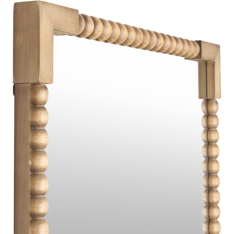 Miroir Galey Alix x Livabliss Lizzie, Brown Wood, 46" H x 34" W