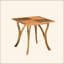 Charmante table de salle à manger d'extérieur en bois d'acacia pour un patio élégant-1940507726