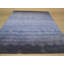 Tapis bleu en laine touffeté à la main Louie