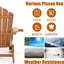 Chaise Tale avec rétractable, porte-gobelet, ergonomique, brun pour la terrasse de la plage et pliable-1193217232